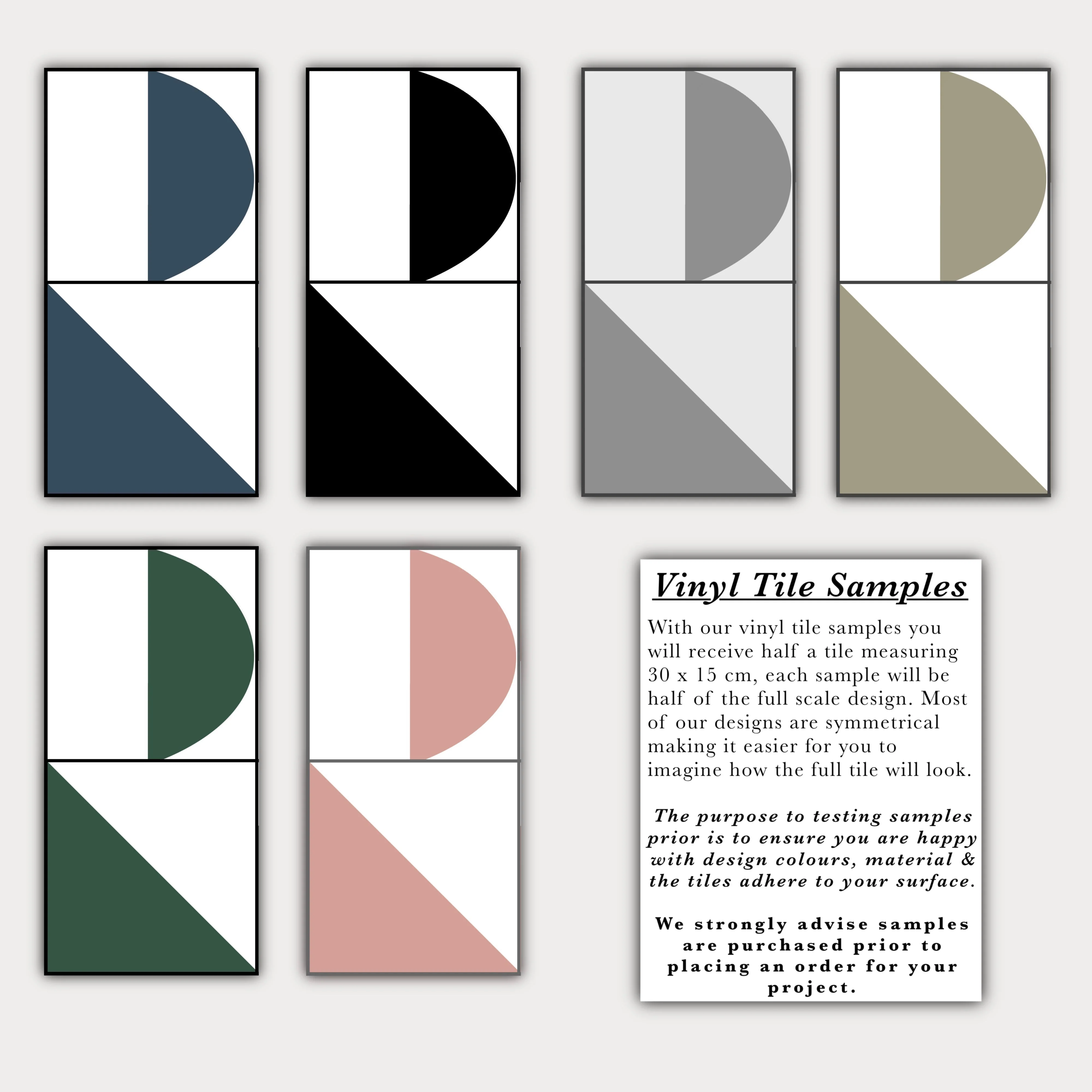 Abstract Geometric Green Premium Peel & Stick Tiles - Image 4