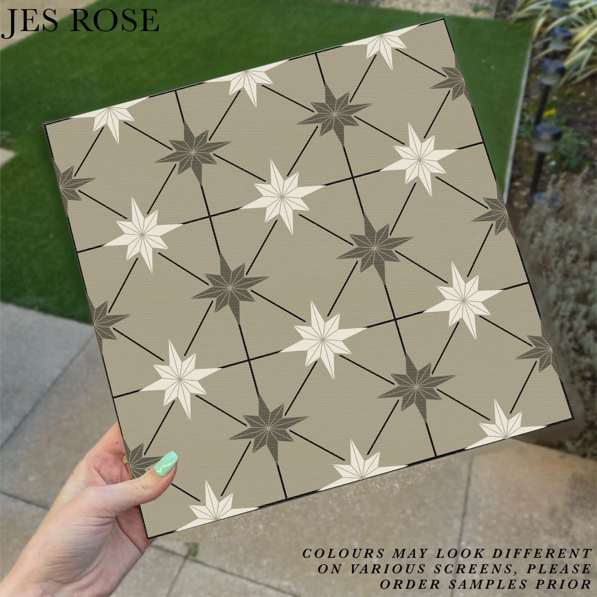 Astral Diamond Sage Premium Peel & Stick Tiles