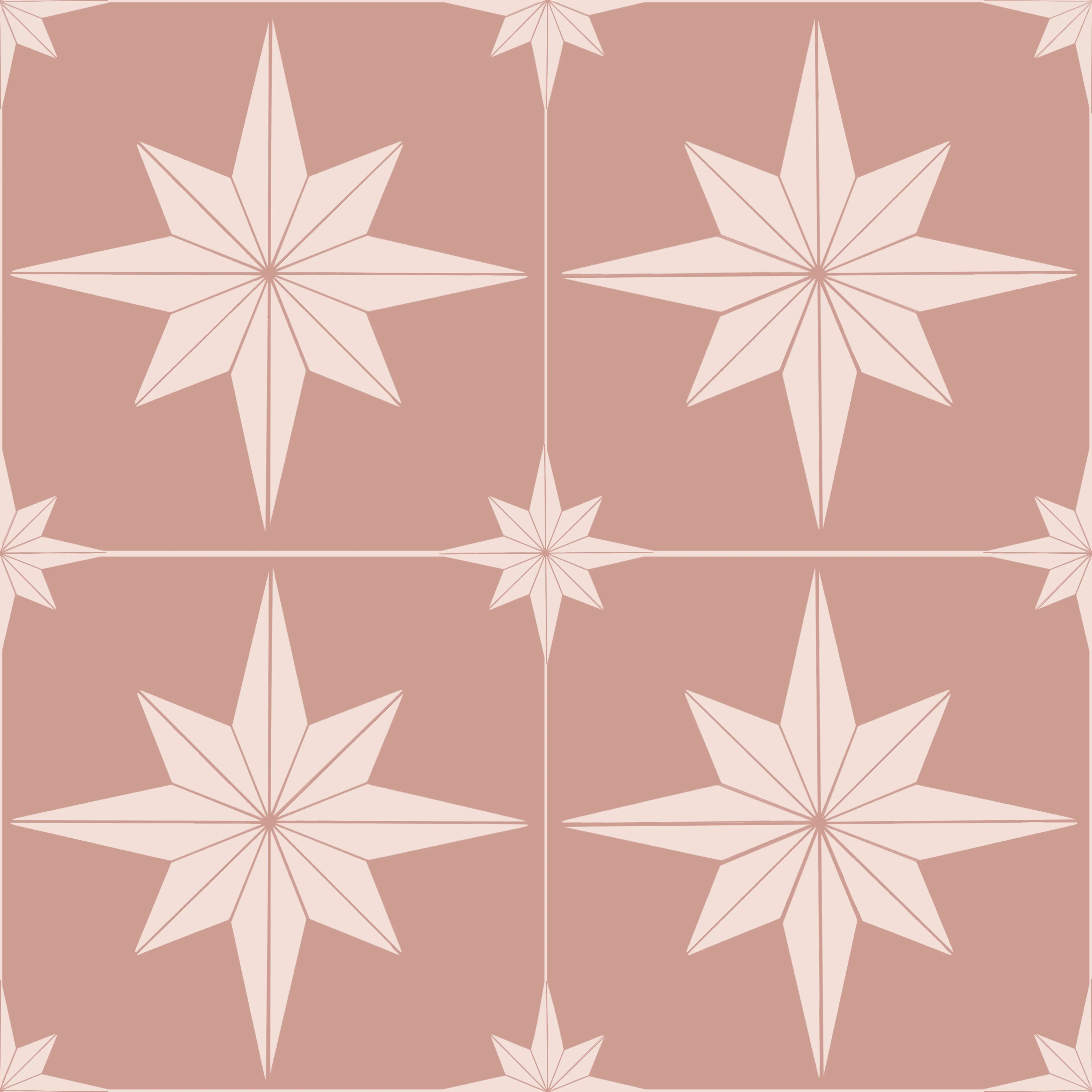 Astral Star Tiles / Colour Background - Window Vinyl - Image 4
