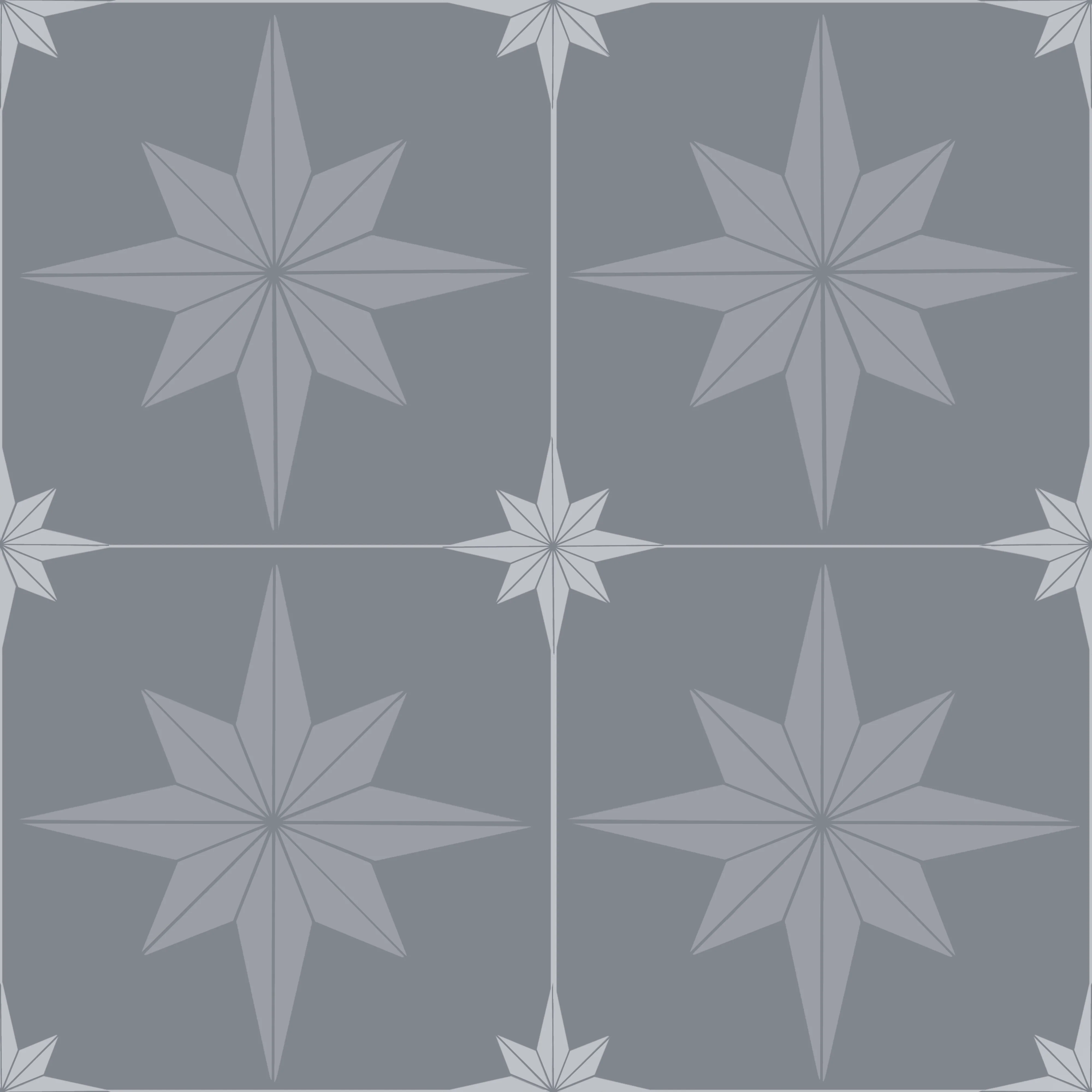 Astral Star Tiles / Colour Background - Window Vinyl - Image 6