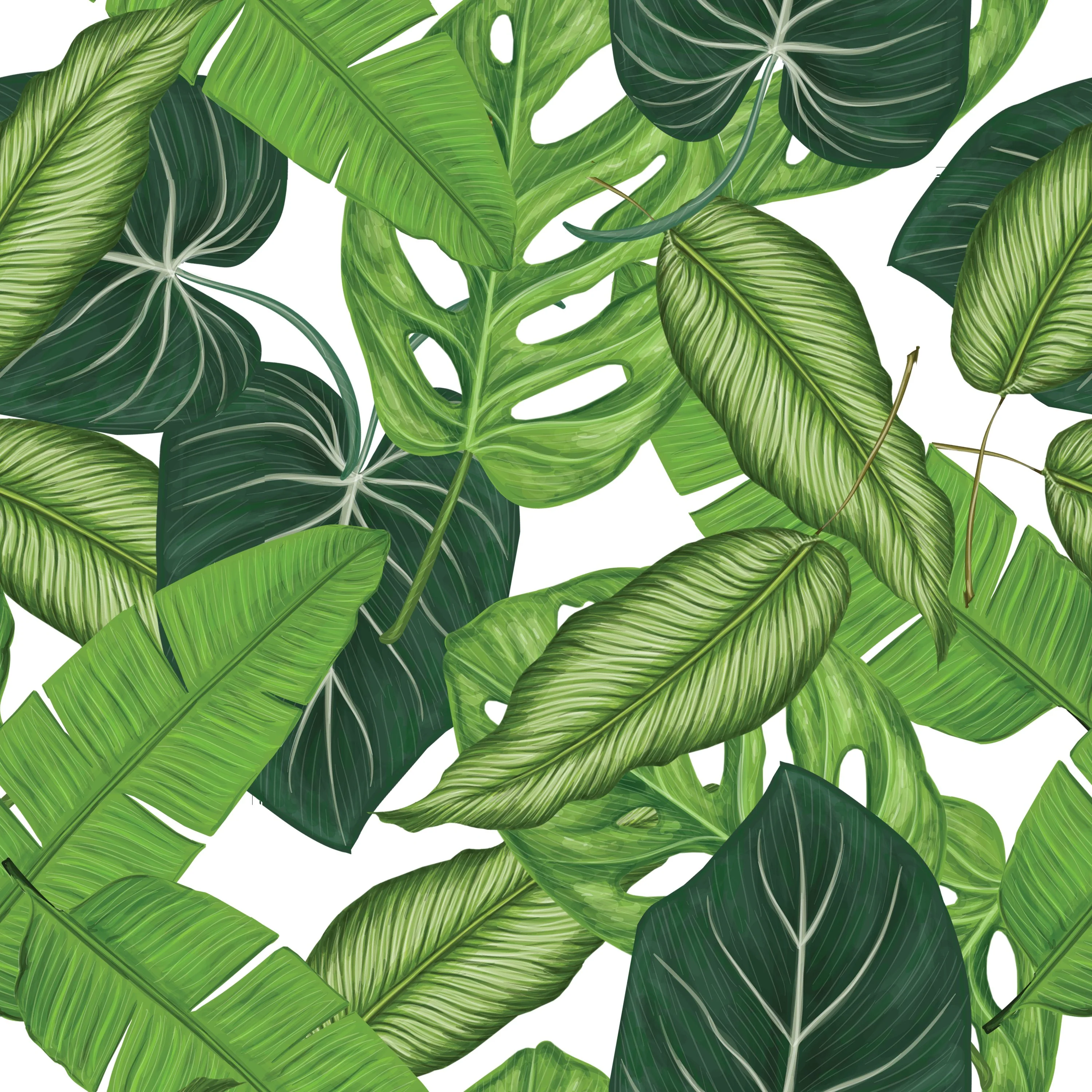 Botanical Leaves - Floor & Wall Vinyl - Image 2