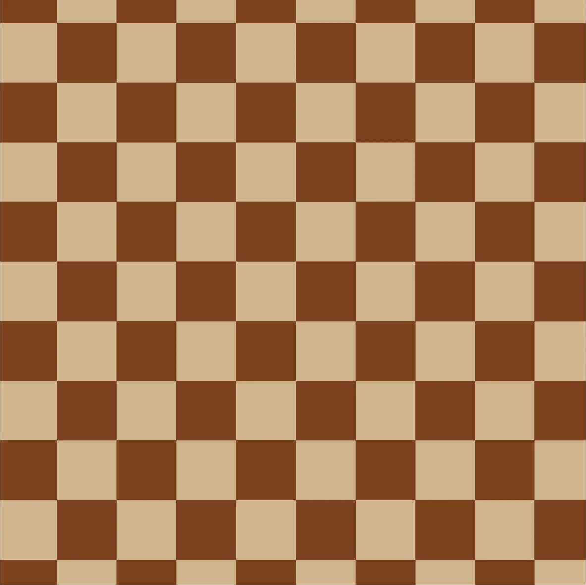 Check Brown & Beige (small) - Floor & Wall Vinyl