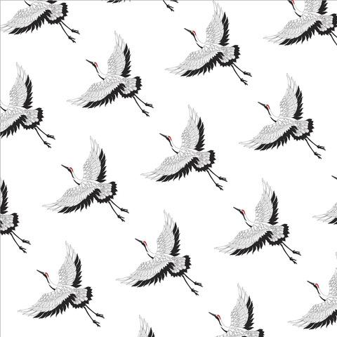 Cranes - Window Vinyl - Image 2