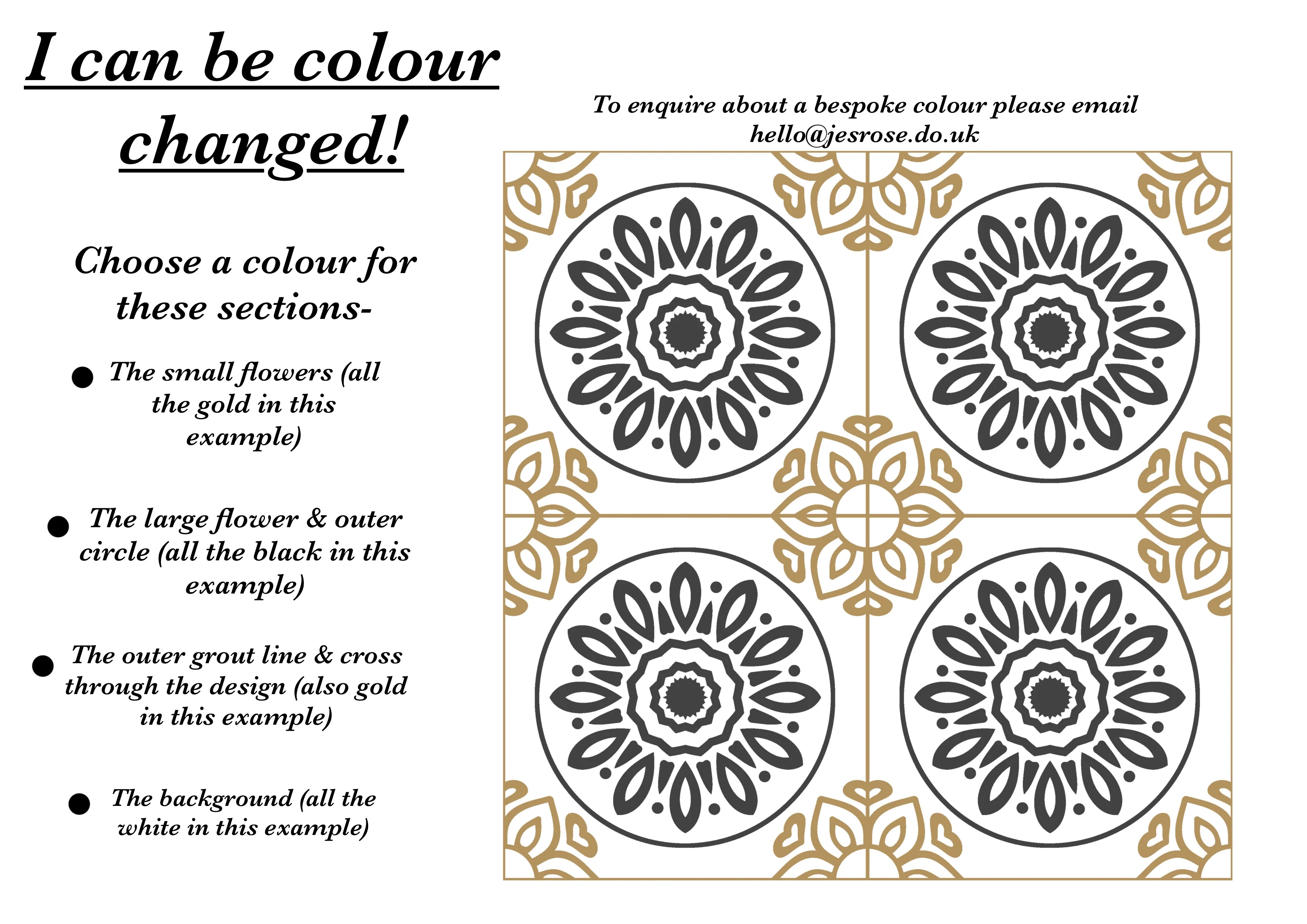 French Sage & Black (Large) Premium Peel & Stick Tiles - Image 6