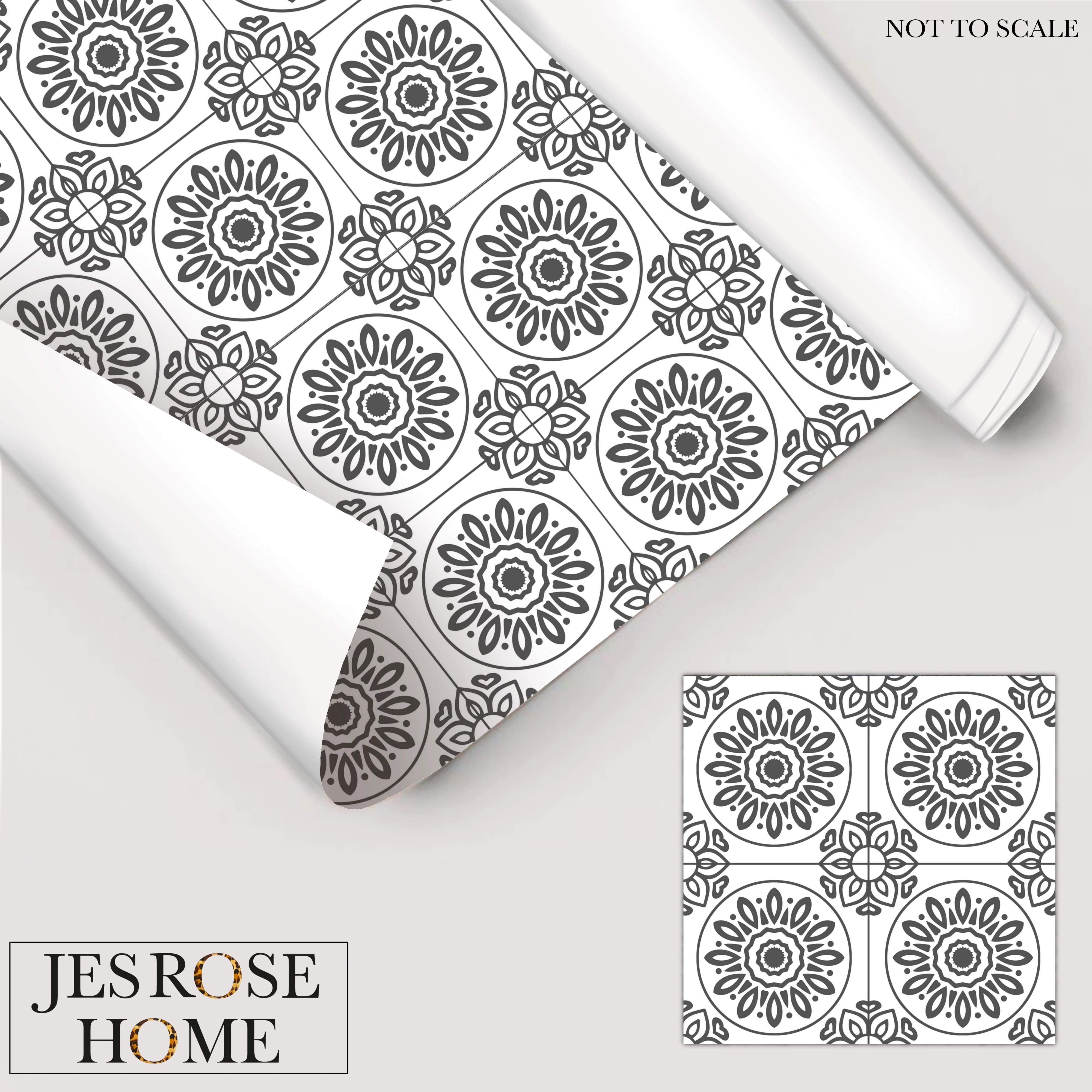 French Tiles - Window Vinyl - Image 2