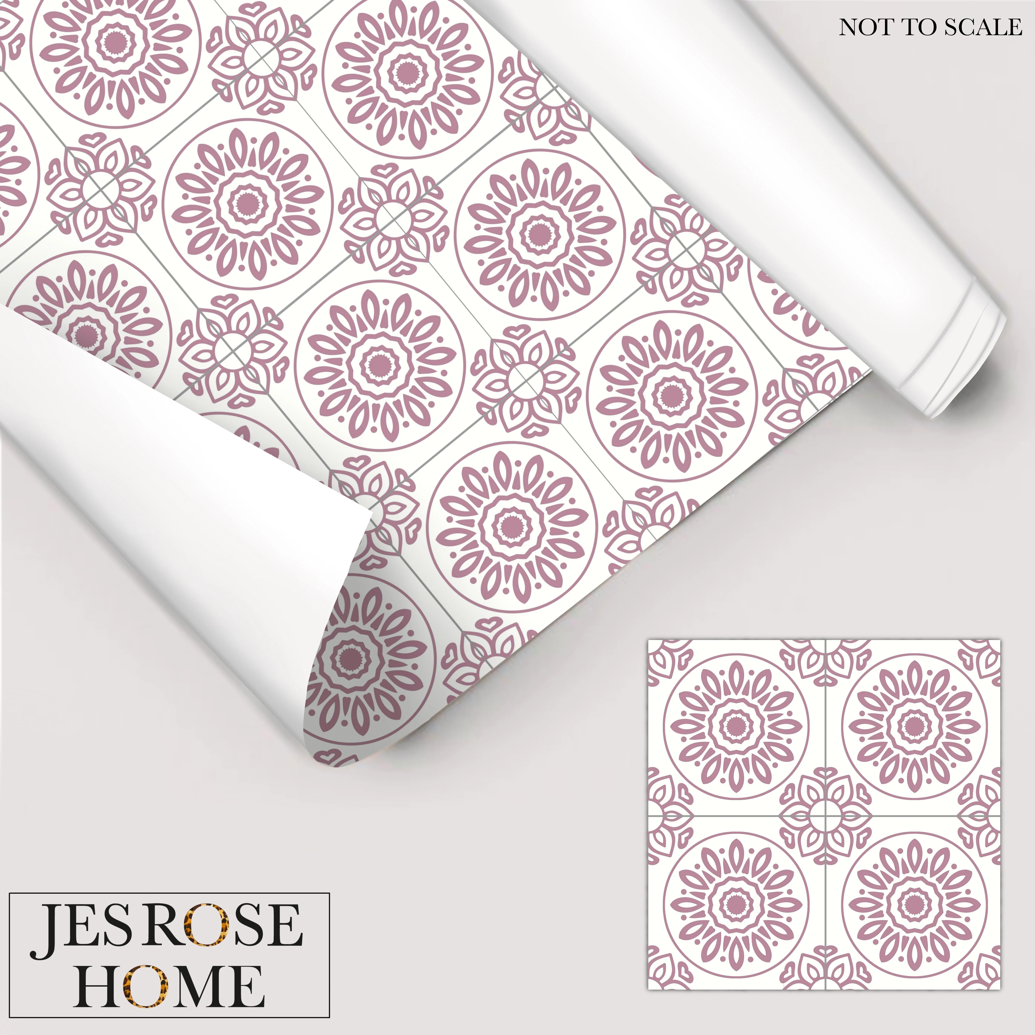 French Tiles - Window Vinyl