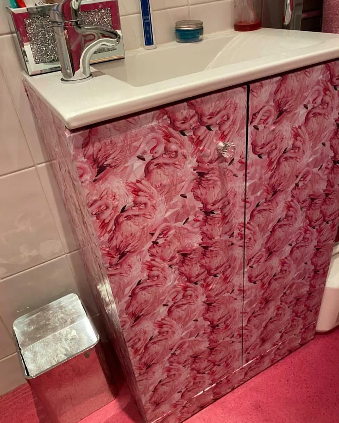 Layered Flamingo - Floor & Wall Vinyl - Image 2