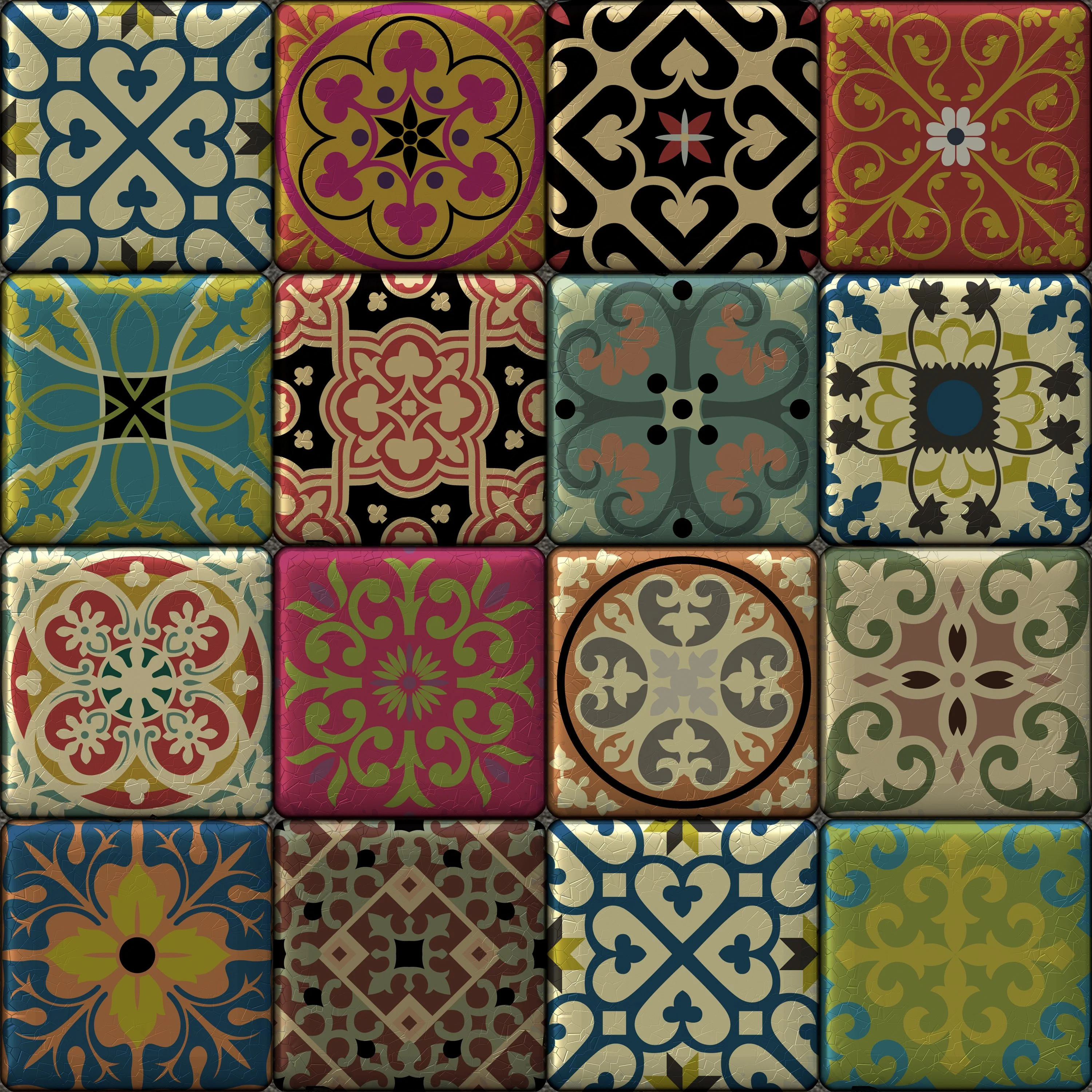 Moroccan Tiles - Floor & Wall Vinyl - Image 2
