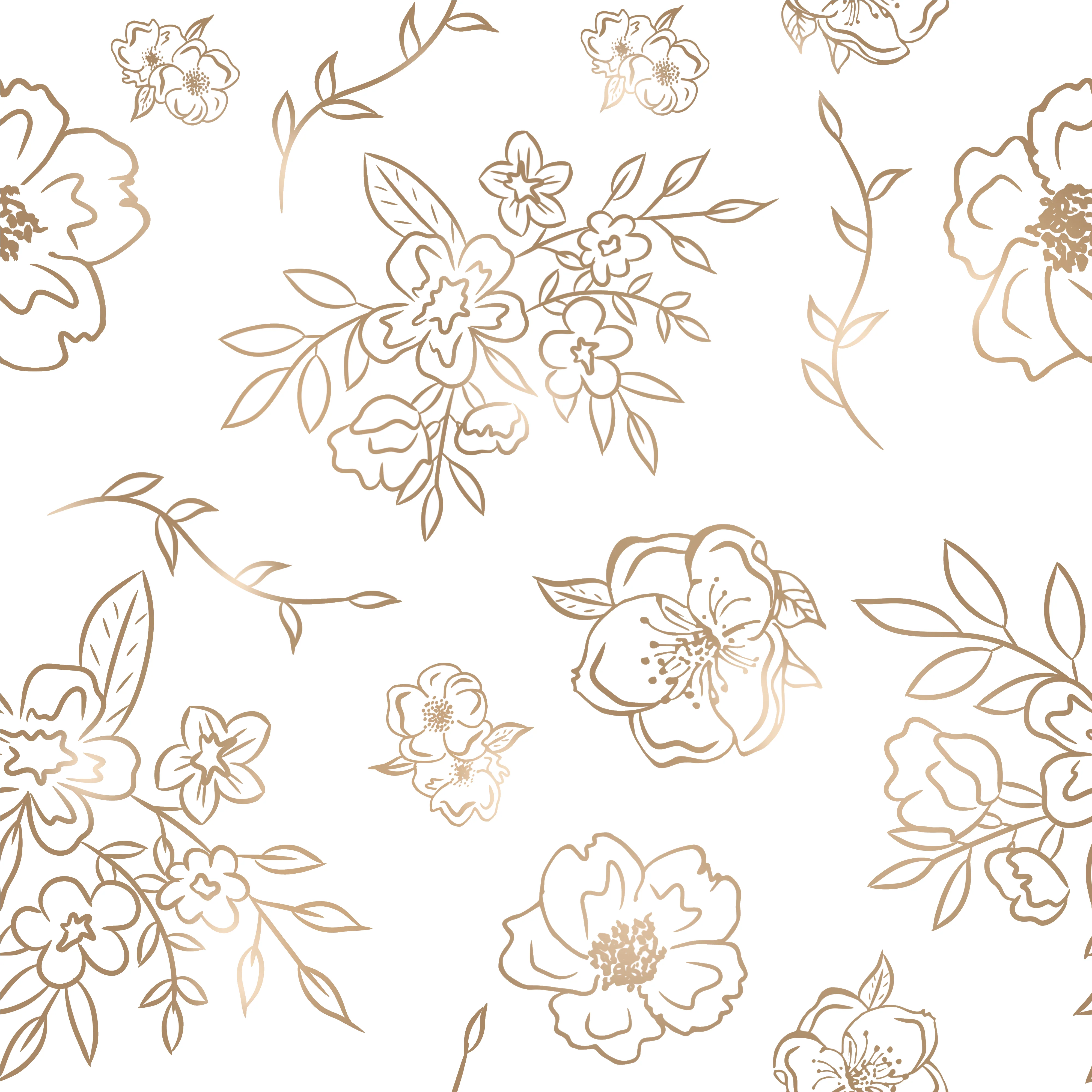 Petal Line  - Floor & Wall Vinyl