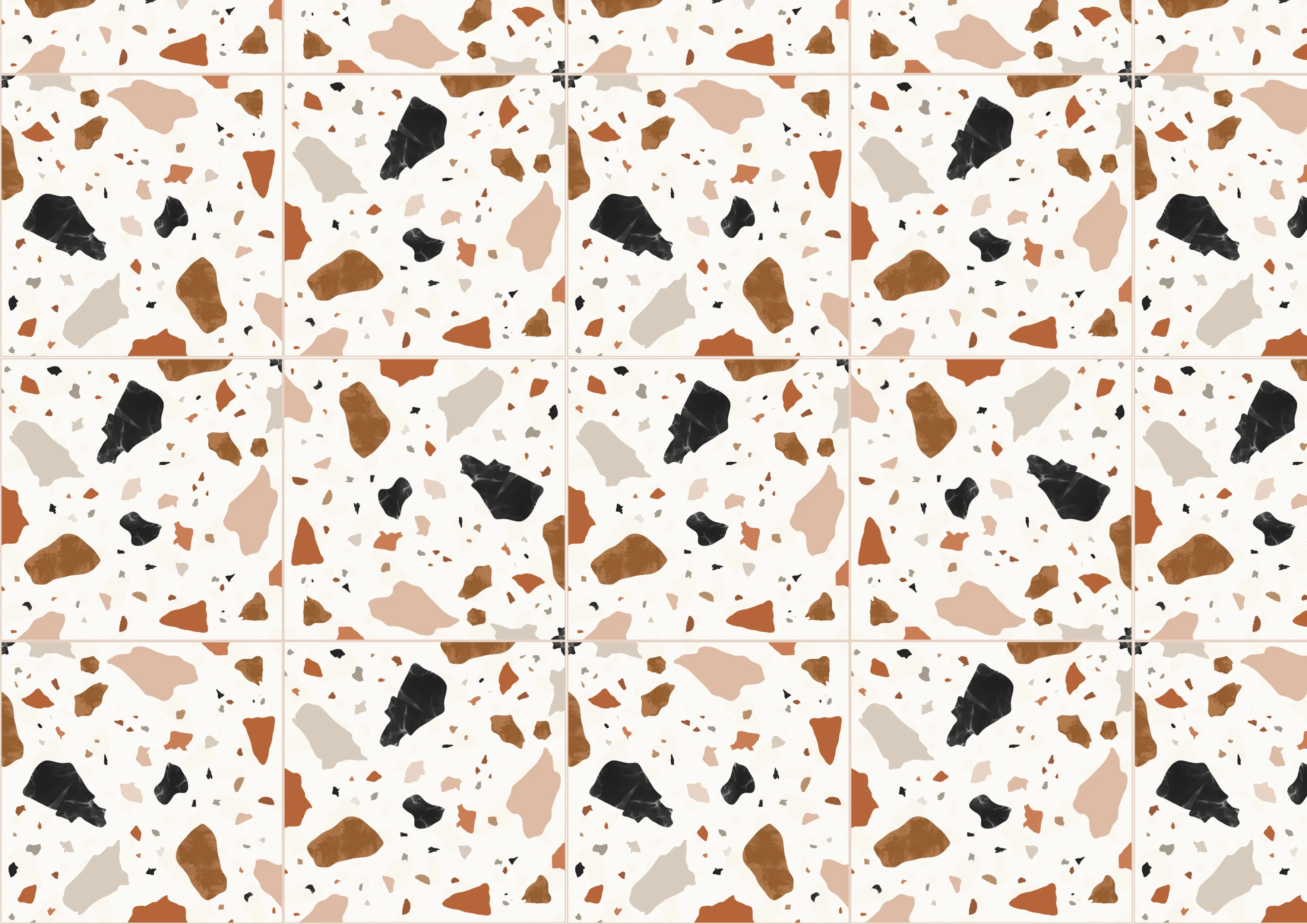 Terrazzo Classic Premium Peel & Stick Tiles - Image 4