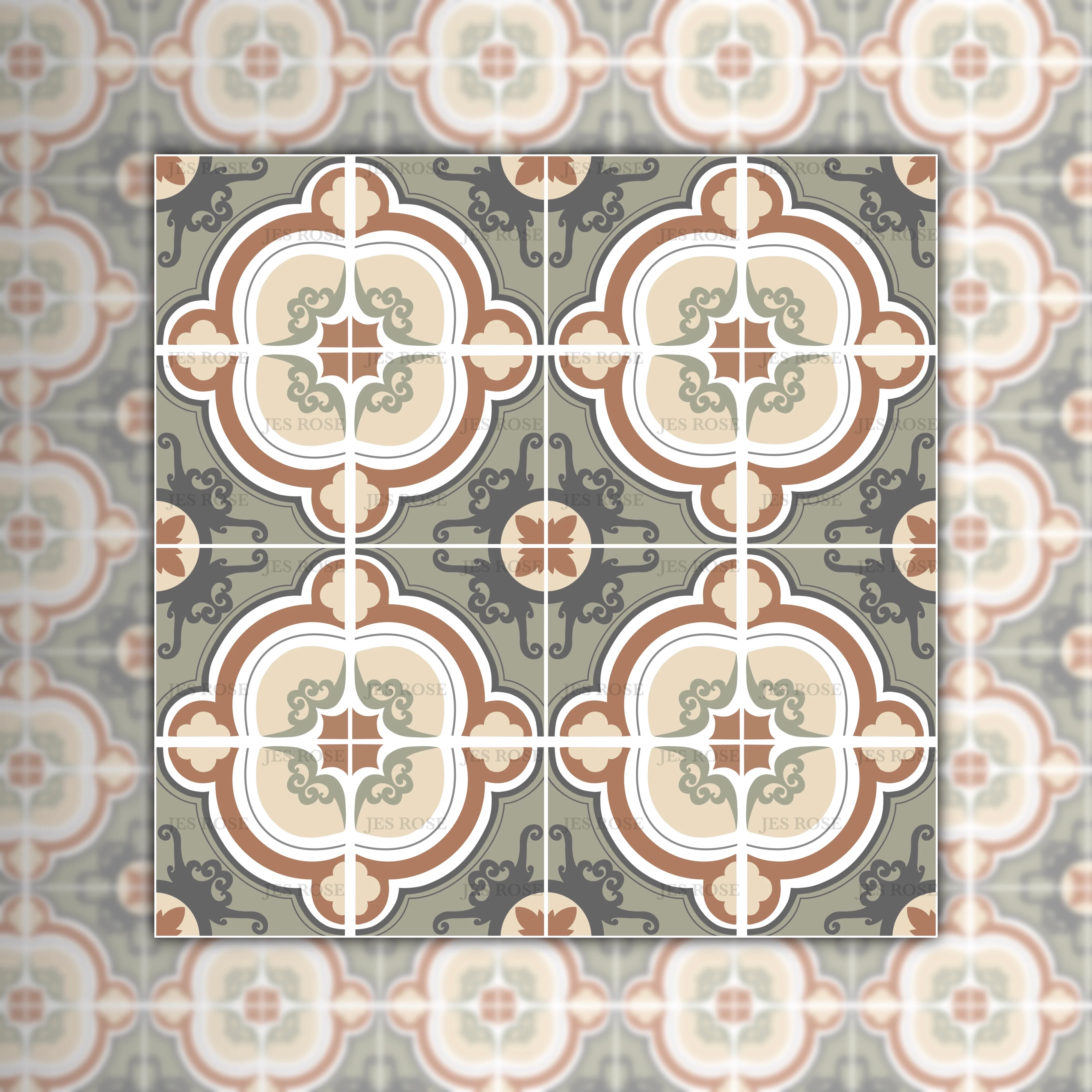 Venice Classic (small) Premium Peel & Stick Tiles