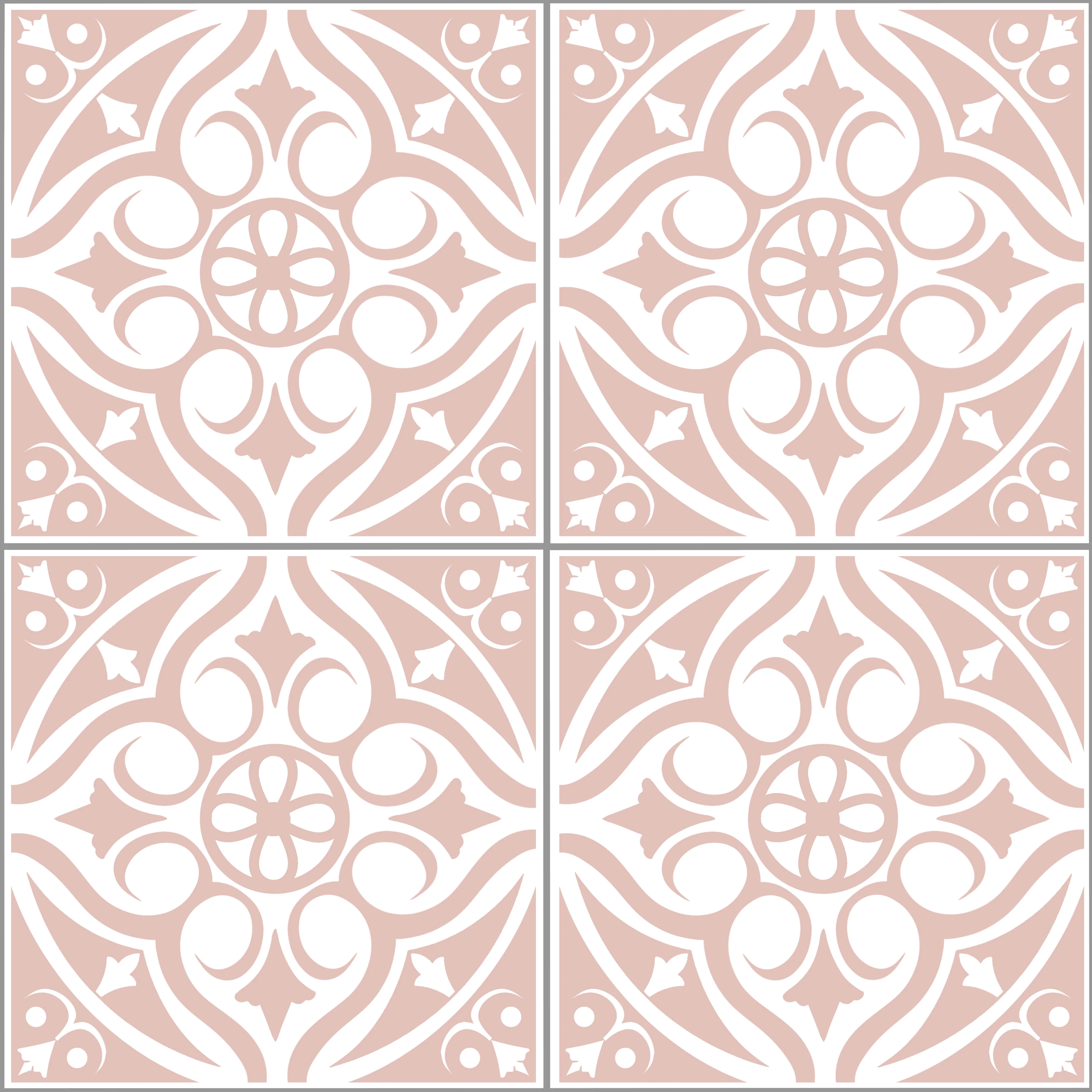 Victorian Tiles - Window Vinyl