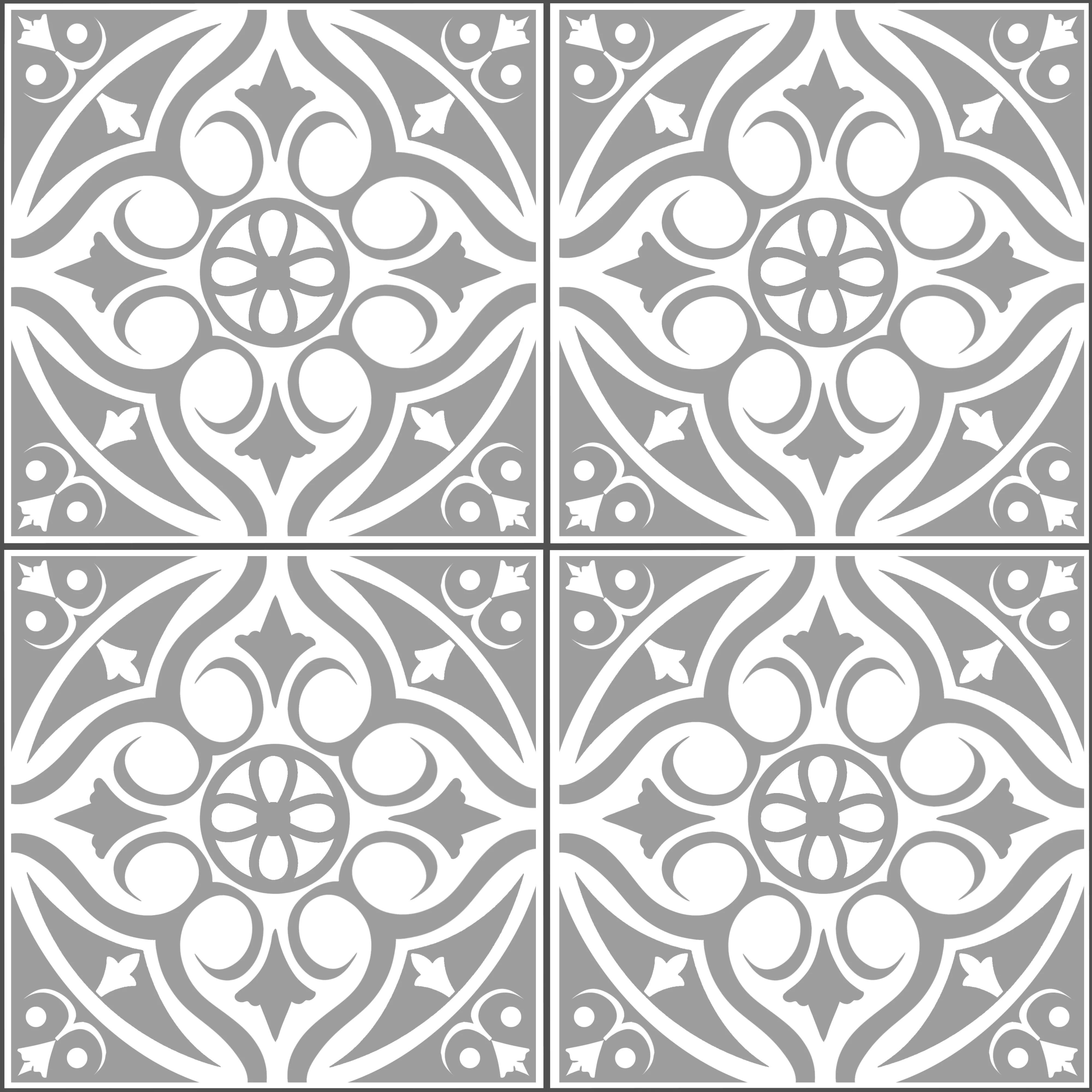 Victorian Tiles - Window Vinyl - Image 3