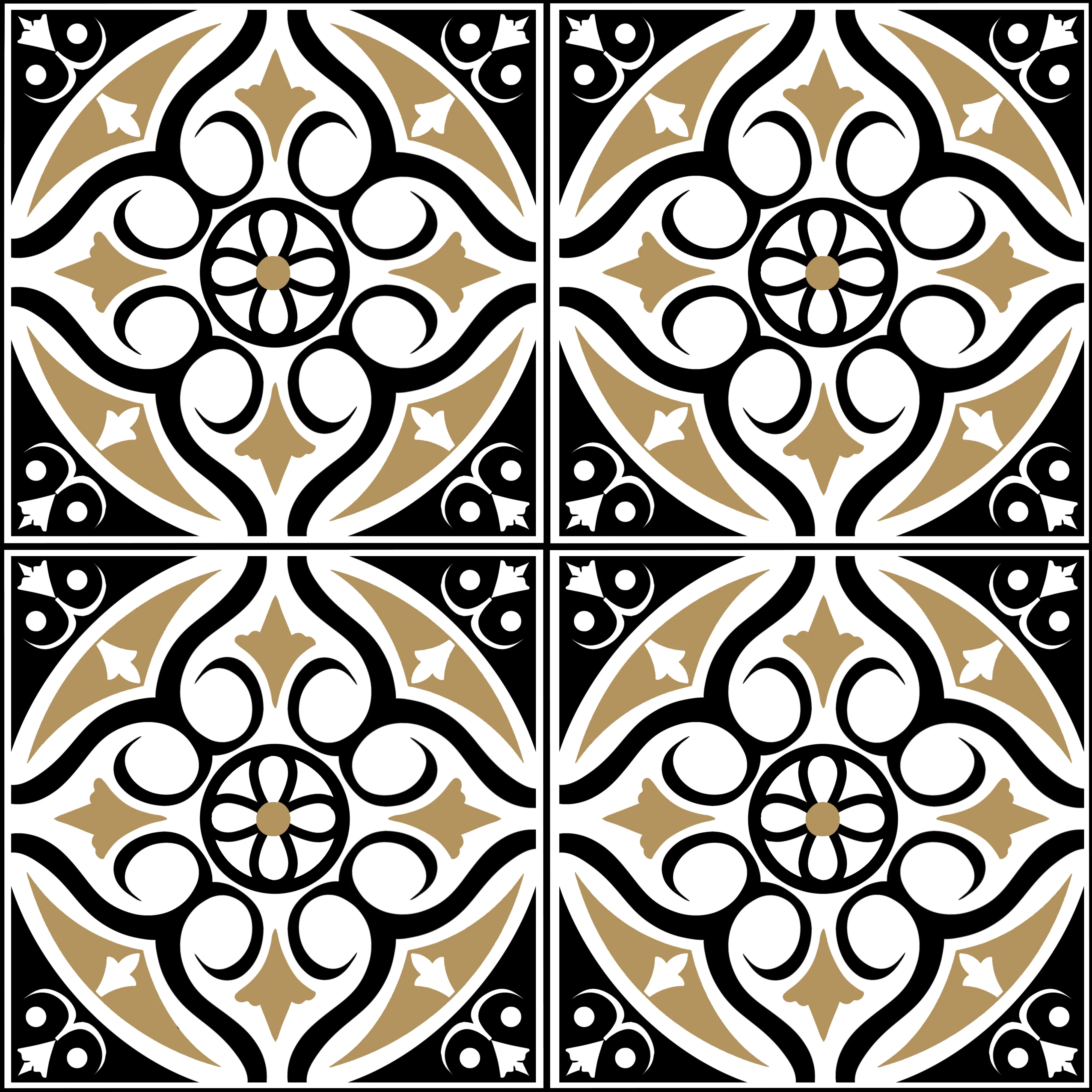 Victorian Tiles - Window Vinyl - Image 4